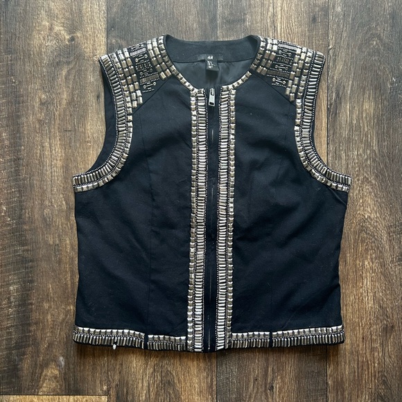 H&M Jackets & Blazers - New Icons Studded Vest
